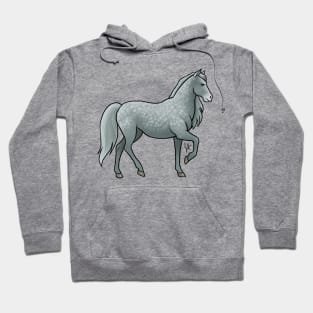 Horse - Paso Fino - Dapple Gray Hoodie